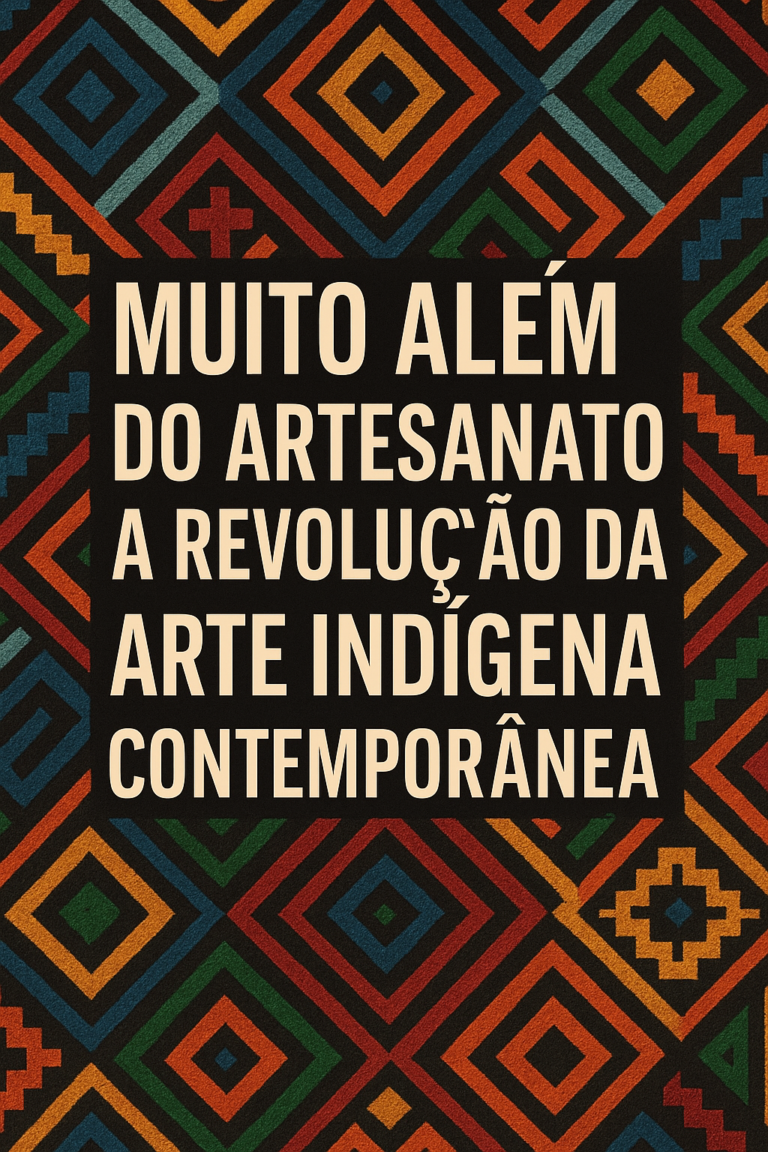 A Arte Vive na Floresta: Tradição e Revolução Indígena