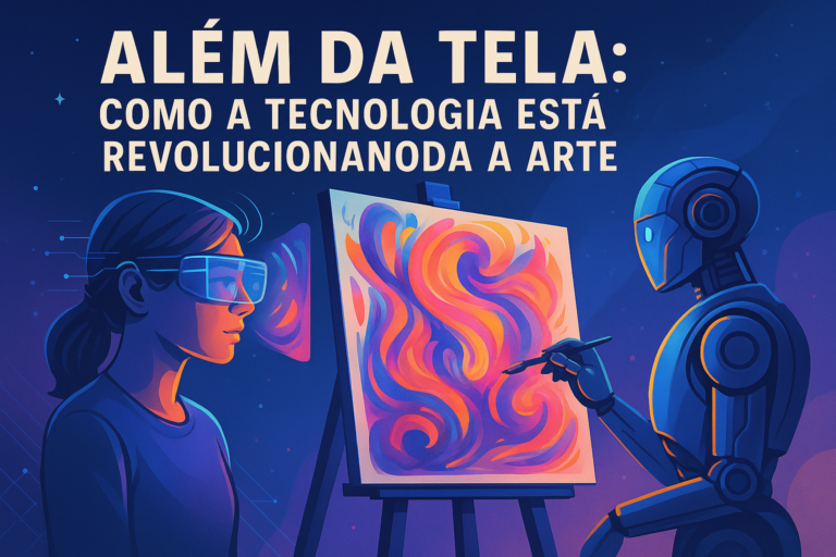 Além da Tela: Como a Tecnologia Está Revolucionando a Arte
